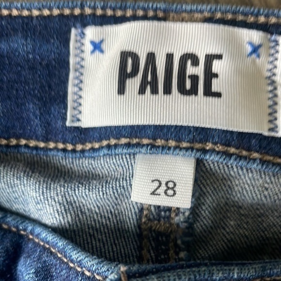 Paige jeans size 28 women's skyline style ankle peg - Picture 6 of 9